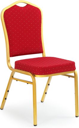 Halmar K66 Krzesło Bordowy Stelaż Złoty