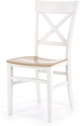 Halmar Tutti Krzesło Biały Dąb Miodowy