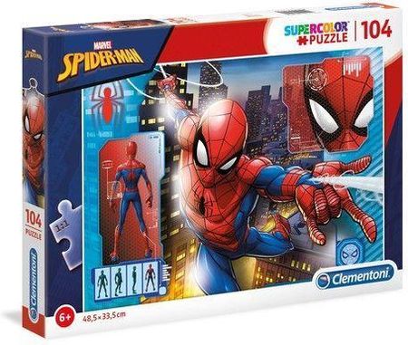 Clementoni Puzzle 104El. Super Kolor Spider-Man
