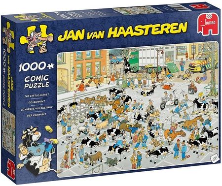 Jumbo Jan Van Haasteren Giełda Zwierząt 1000El.