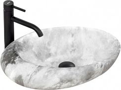Umywalka Rea Roxy Stone Light Grey 48Cm U6651