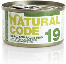 Natural Code Cat 19 Chicken Asparaguses And Rice 85G