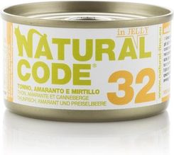 Natural Code Cat 32 Chicken Amaranth And Cranberry In Jelly 85G