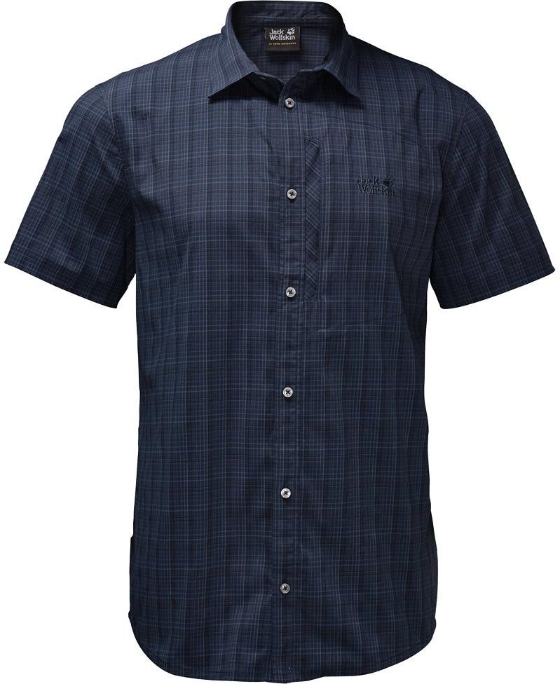 Jack Wolfskin Koszula RAYS STRETCH VENT SHIRT MEN night blue Koszule Jack Wolfskin Ceneo.pl
