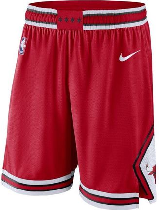Nike Męskie spodenki NBA Chicago Bulls Nike Icon Edition Swingman - Czerwony