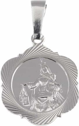Prezentysrebrne.pl Medalik Srebrny Matka Boża Szkaplerzna Szkaplerz M028 1508