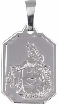 Prezentysrebrne.pl Medalik Srebrny Matka Boża Szkaplerzna Szkaplerz M026 1511