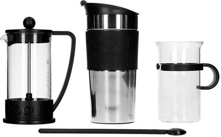 Bodum Coffee Set Zaparzacz Do Kawy + Kubek Termiczny + Szklanka + Łyżka