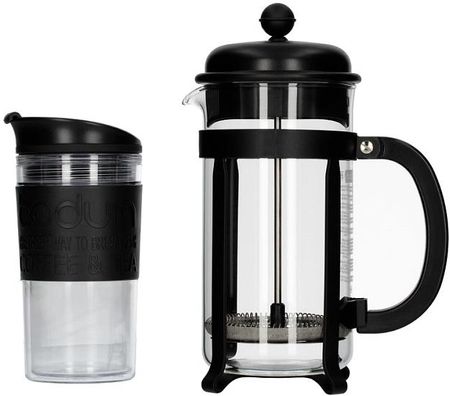 Bodum Java Set Zaparzacz Do Kawy French Press I Kubek Podróżny