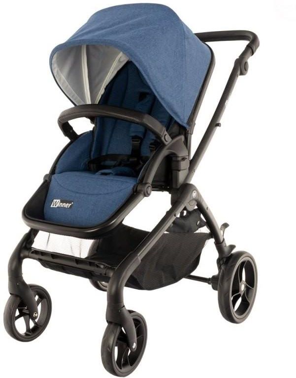 Wózek Eurobaby Winner Blue Spacerowy - Ceny i opinie - Ceneo.pl