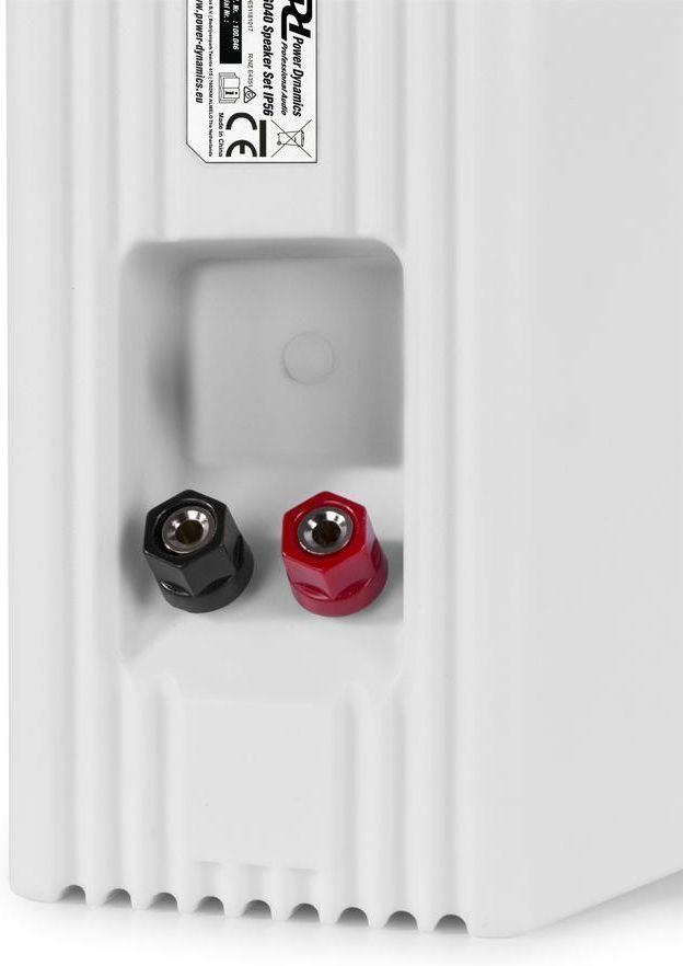 фото Акустичні колонки Power Dynamics BGO40 White (2-Pack)