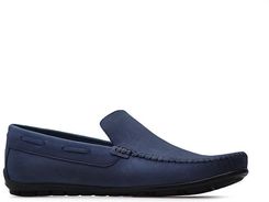 Zdjęcie Mokasyny Pan 1278 Granatowe lico - Jedwabne