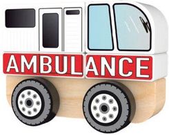 Zdjęcie Trefl Zabawka drewniana Ambulans 61000 - Radków