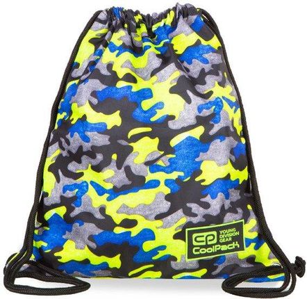 Coolpack Worek sportowy Sprint Line Camo Fusion Yellow 14083CP nr B74094