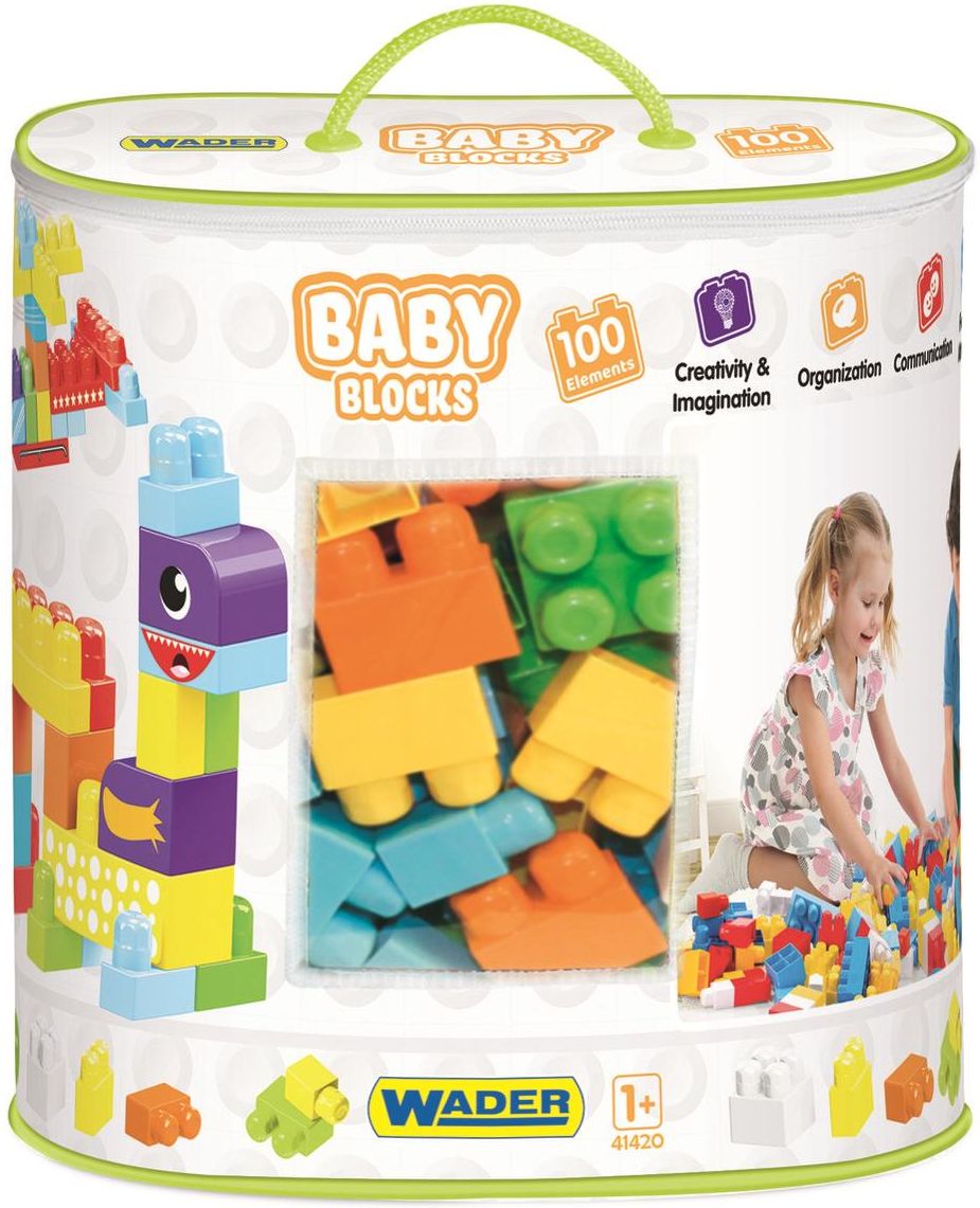 Wader Baby Blocks Klocki 30El. - ceny i opinie - Ceneo.pl