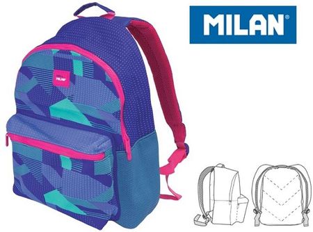 Milan Knit Plecak Duży 21L Fioletowy