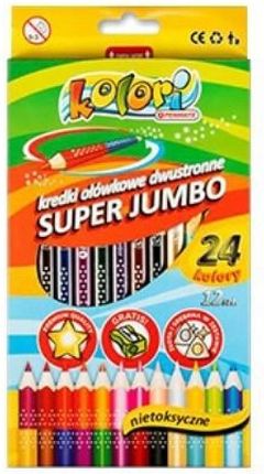 Penmate Kolori Kredki Premium Jumbo 24Szt