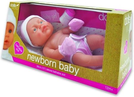 Dolls World Lalba Bobas Newborn Baby Dziewczynka