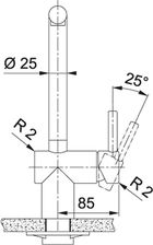 Franke Atlas Neo Pull Out Bateria Kuchenna Typ Stoj Ce