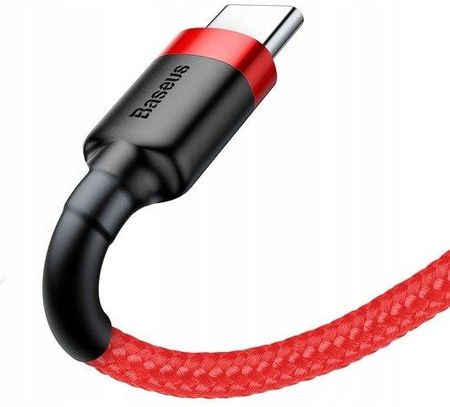 Baseus Kabel Kevlar Usb Type C 3A, 0, 5M Czerwony - zdjęcie 5