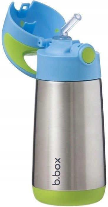 B.Box termobutelka ze słomką ocean breeze 350ml - zdjęcie 2 B.Box termobutelka ze słomką ocean breeze 350ml
