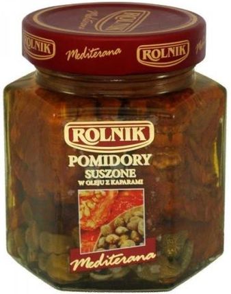 Rolnik Pomidory Suszone W Oleju Z Kaparami 314Ml