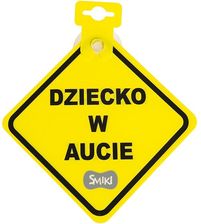 Zdjęcie Smiki Ostrzegawcza Zawieszka Do Auta Dziecko W Aucie - Kostrzyn
