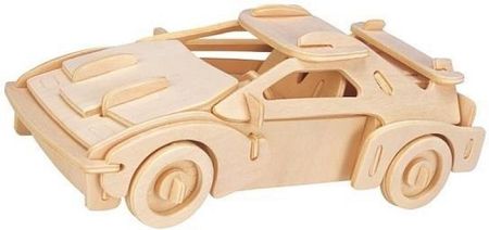 Eureka 3D Gepetto Samochód Rajdowy Drewniana Łamigłówka