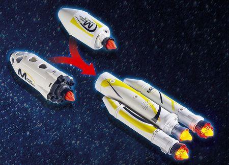 Playmobil 9488 Space Rakieta Mars Z Platformą Startową