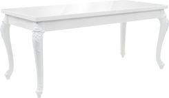 vidaXL Stół Do Jadalni 179X89X81 Cm Biały Wysoki Połysk