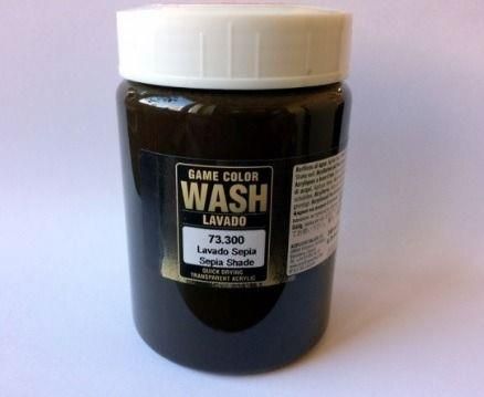 Vallejo Game Color Wash 73300 Sepia 200ml