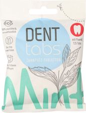 Zdjęcie Denttabs Tabletki do zębów ze stewią o smaku miętowym z fluorem 125szt - Libiąż