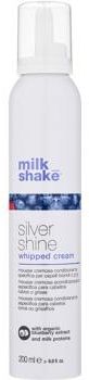 Milk Shake Silver Shine kremowa pianka do włosów blond neutralizujący żółtawe odcienie 200ml
