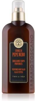 Erbario Toscano Black Pepper perfumowany balsam do ciała dla mężczyzn 250ml
