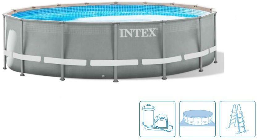 фото Басейн каркасний Intex 26732GN