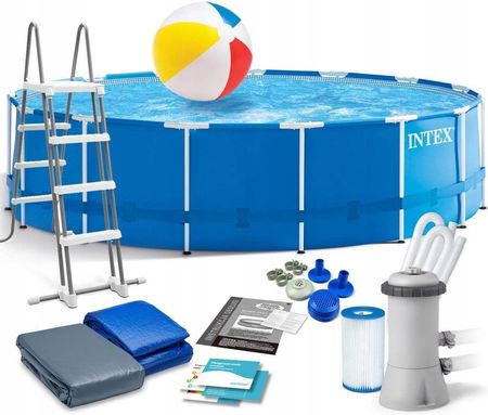Basen Intex Metal Frame Pools Set 26724Gn 457x122