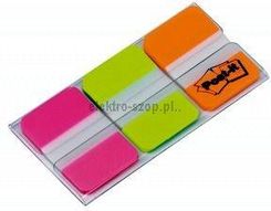 Zdjęcie Zakładka indeksująca 3M 3x22k 38x25 mm (686-PGO) - Frampol