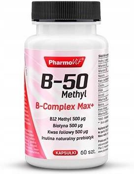 Pharmovit B-50 Methyl 60 kaps