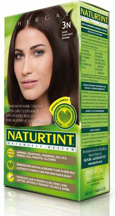 Naturtint Dark Chestnut Brown Naturalna farba do włosów 3N Ciemny Kasztanowy Brąz