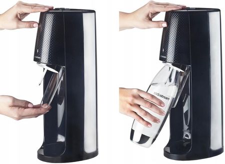 Sodastream Spirit One Touch Czarny - Saturatory - Opinie i ceny na