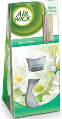 Reckitt Benckiser Air Wick 25Ml Patyczki Dekoracyjne O Zapachu Białych Kwiatów