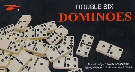 Domino Double Six (metalowa puszka)