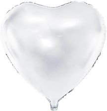 Zdjęcie Partydeco Balon Foliowy Serce 61Cm Biały 1Szt Fb23M008 - Pabianice