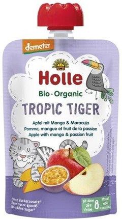 Holle Bio Mus Owocowy Tropikalny Tygrys Z Jabłek Mango I Marakui 100G