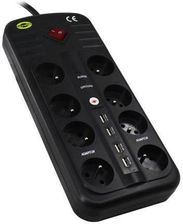 Orvaldi Listwa Przeciwprzepięciowa Orv-8Pl Z Ładowarką 4X Usb 2.0 3M (orv8plusb20)