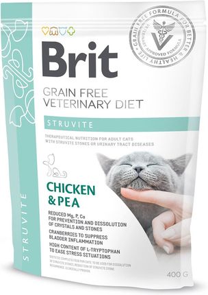 Brit Veterinary Diet Struvite Chicken&Pea 400G