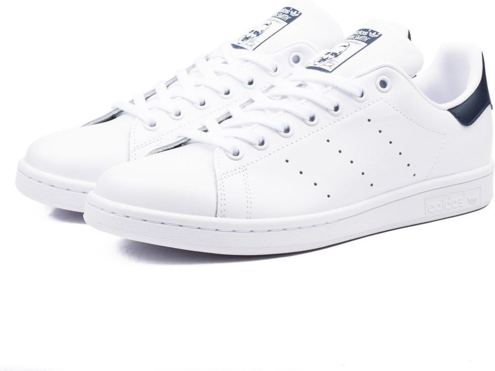 stan smith core white dark blue