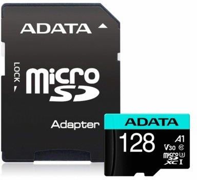 Adata microSDXC 128GB PremierPro UHS1 U3 V30 Class10 (AUSDX128GUI3V30SA1RA1)