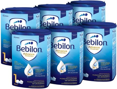 Bebilon 1 Advance Pronutra mleko początkowe od urodzenia 6x800g
