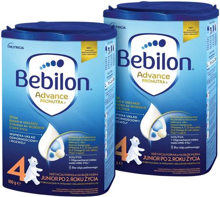 Bebilon 4 Advance Pronutra Junior formuła na bazie mleka po 2. roku życia 2x800g